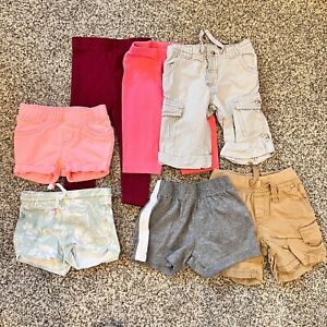 Baby Girl Legging, Capri, & Shorts Bundle (Size 12M & 18M)