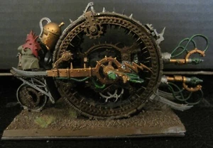 Warhammer Fantasy Skaven Doomwheel plastic assembled painted. - Bild 1 von 4