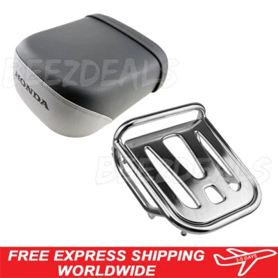 2018 2025 Honda Super Cub C125 New Genuine Rear Rack Gray Passenger Seat Pillion - Image 1 of 4
