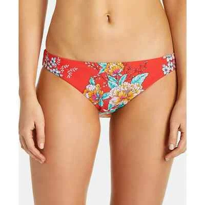 Raisins Red Maya Bay Hipster Bikini Juniors' Lowrider Swim Bottoms Size:Sm NWT - Image 1 of 4