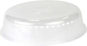 Chef Craft Microwave Cover 10 inch with Vent Dishwasher Safe Splatter New Clear - Picture 1 of 4