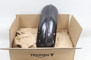 Triumph Rocket OEM Short Front Mudguard Fender Carbon Black T2310095PI - Picture 1 of 4