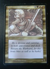 BARKTOOTH WARBEARD : MTG : LEGENDS : 1994 : VERY FINE : SEE PHOTO'S