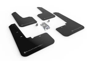 Rally Armor UR Black Mud Flap w/ Silver Logo For 20+ Subaru Outback - Picture 1 of 10
