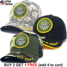 US Army Logo Cap USA Hat U.S. Military United States Armed Forces Strong Patriot