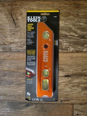 Klein 935RBLT Lighted Torpedo Billet Level Rare Earth Magnet *FREE SAME DAY SHIP - Image 1 of 4