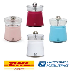 Peugeot BALI Salt & Pepper Pepper Mill, 8cm/3 In, Red, White, Blue, Pink - Picture 1 of 19