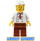 Lego Chef Minifigures - City Pastry Diner Zombie Eclair Gourmet Baker Free Post