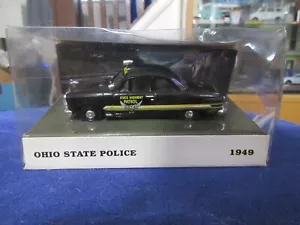 1:43 Ohio State Highway Patrol Police 1949 Ford Tudor White Rose - Picture 1 of 8