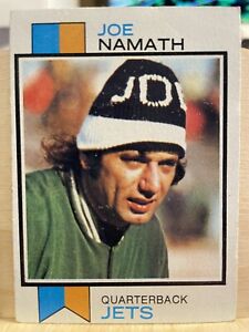 1973 TOPPS JOE NAMATH #400!! EX-MT No crease HOF NY Jets