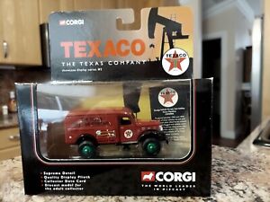 2001 CORGI TEXACO FIRE HEROES " DODGE 4 X 4 TEXAS PIPELINE " ( CS90006 ) MIP