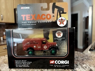 2001 CORGI TEXACO FIRE HEROES " DODGE 4 X 4 TEXAS PIPELINE " ( CS90006 ) MIP - Image 1 of 4