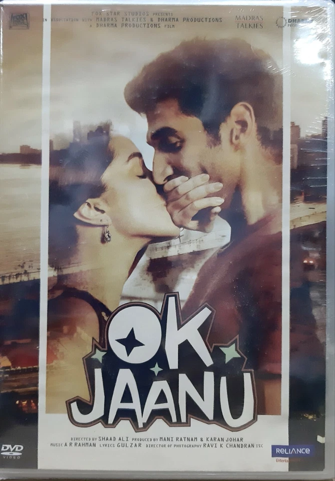 OK JAANU - ADITYA ROY KAPOOR, SHRADHA KAPOOR SPECIAL EDITION BOLLYWOOD Hindi DVD - Image 1 of 1