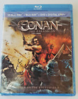 Conan The Barbarian 3D Blu Ray And Dvd And Digital Copy 2 Discs Sealed New