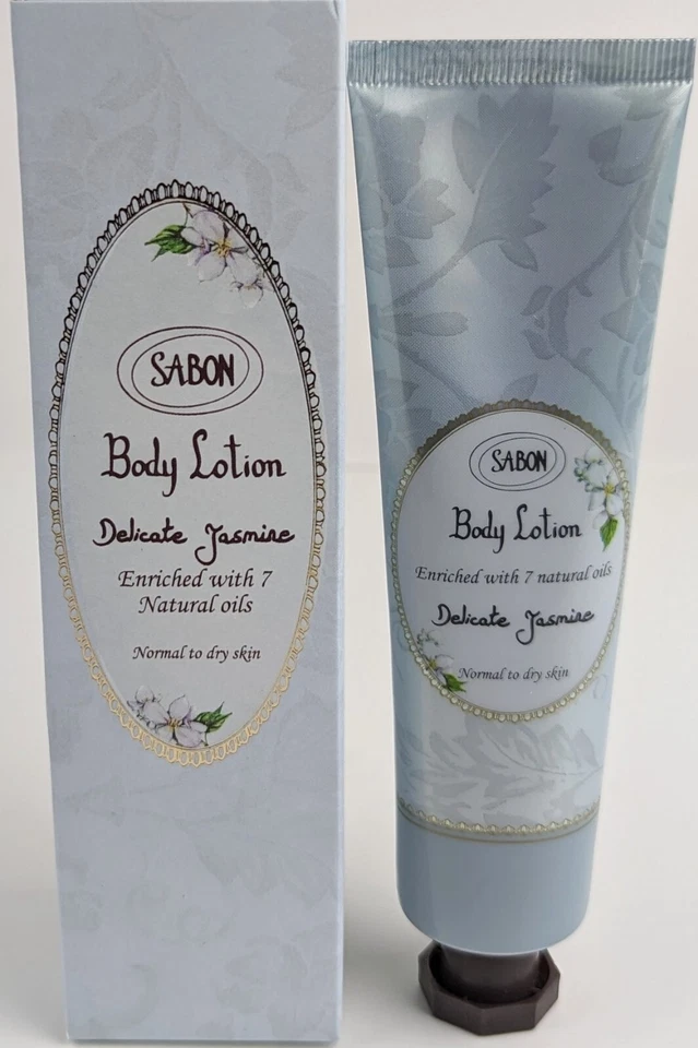 Лосьон для тела Sabon Delicate Jasmine 1,7 жидкой унции/50 мл дорожный размер  - Изображение 1 из 2