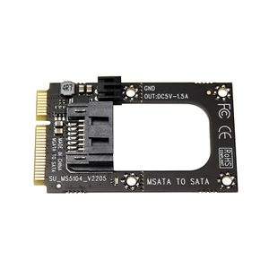 Adattatore convertitore scheda riser da MSATA a SATA con cavo dati SATA3.0 7pin - Foto 1 di 6