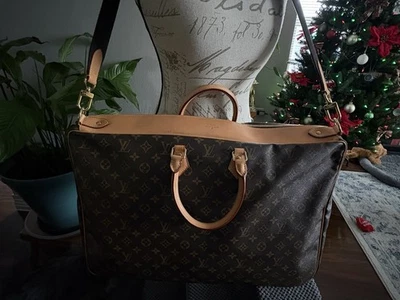 Louis Vuitton Folding Garment Bag Monogram Canvas Vintage Travel Luggage - Image 1 of 4