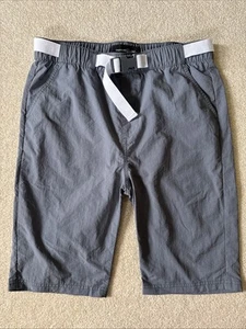 Treasure & Bond Nordstrom Gray Shorts Elastic Waist With Belt Boys XXL 18 / 20 - Picture 1 of 8