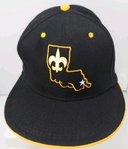 New Orleans Saints 25th Anniversary '91 Reebok 7 3/4 Fitted 100% Wool Cap Hat - Picture 1 of 15