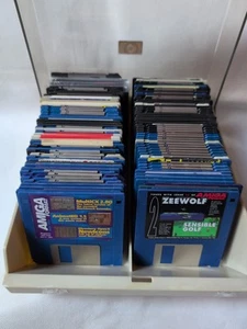 Restposten verschiedene PC Computer Software & AMIGA Disketten Sammlung 100 x - Bild 1 von 18