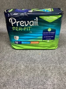 Prevail Per-Fit Adult Underwear Size Large PF-513 CASE (4 pkgs.) - 72 ct. Total - Picture 1 of 3