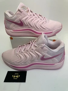 Nike KD 17 NRG Aunt Pearl Kay Yao Pink Mens Size 8.5 W Size 10 FZ1518-600 - Picture 1 of 7
