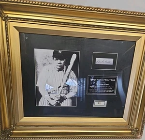 Babe Ruth New York Yankees Game Worn Jersey Swatch Bild siehe Beschreibung - Bild 1 von 12