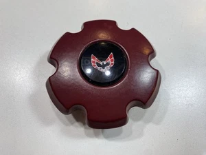 1970-81 TRANS AM FORMULA FIREBIRD ORIGINAL ROJO VOLANTE BOCINA BOTÓN 77 78 - Imagen 1 de 11
