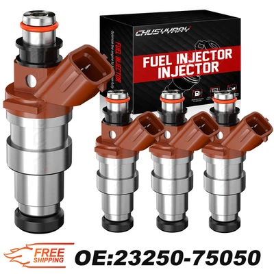 4Pcs Fuel Injectors for 1995 1996 1997 1998 1999 Toyota Tacoma 2.7L #23209-79095 - Изображение 1 из 4