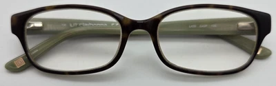 Liz Claiborne L429 0JGP Anteojos MARCOS SOLO 50-16-135 Lente Rectangular Tortuga Foto 1 de 4