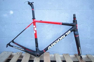 2014 Argon 18 Gallium Pro Small 700c Carbon 100/130QR Rim Road Bike Frameset - Image 1 of 4