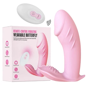Mujeres Bragas Vibradoras 10 Funciones Control Remoto Recargable Ropa Interior Juguetes - Imagen 1 de 15