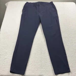 Pantalones Public Rec Para Hombre 40x34 Azul Marino Cambiador de Juego Elastizados Oficina Preppy Chino - Imagen 1 de 11