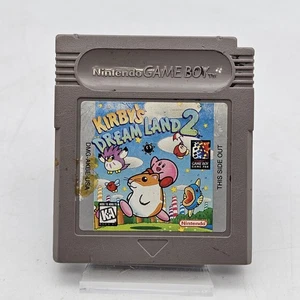 Kirby's Dream Land 2 (Nintendo Game Boy, 1995) cartuccia autentica testata - Foto 1 di 2