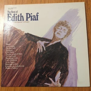 Edith Piaf – The Best Of Edith Piaf -Capitol Records N-16214 Vinyl LP Rose 1981 - Picture 1 of 4
