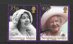 ASCENSION ISLAND - 2002 QUEEN MOTHER - SCOTT 799 TO 800 - MNH - Bild 1 von 1
