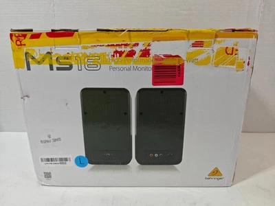 Behringer MS16 2-Way Active Monitors Speakers (Pair) Sold "AS IS" - *No Power*! - Image 1 of 4