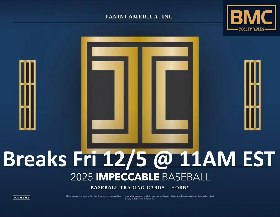 David Wright 2025 Panini Impeccable Baseball 1x Case Break #25 - Image 1 of 1