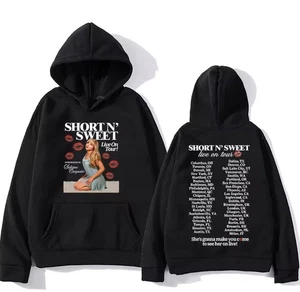 Sabrina Carpenterr Live on Tour SHORT N' SWEET Hoodie Merch 2025 S-5XL - Bild 1 von 3
