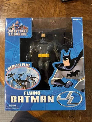 Batman volador de la Liga de la Justicia, por Fusion WB Cartoon Network raro nunca abierto Foto 1 de 4
