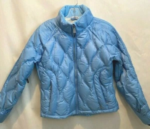 Chaqueta acolchada Obermeyer Alt 3 para mujer Tahití Down azul cielo clima X4 talla 10 - Imagen 1 de 4