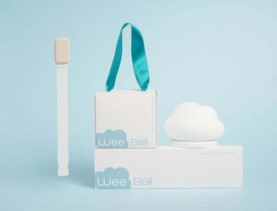 Juego de Sistema de Monitoreo de Pañales WeeBell (1 Sensor y 1 Luz de Alarma) Foto 1 de 4