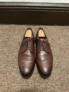 Ralph Lauren Sanderson Budapester brüniertes dunkles Brauenleder Größe US10,5 UVP $ 525 - Bild 1 von 20