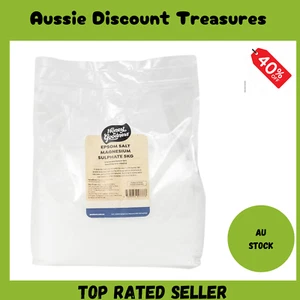 Honest to Goodness Epsom Salt 5KG Magnesium Sulphate for Household or Bath Salts - Picture 1 of 2