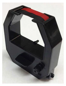 Lathem 400E Time Clock Ink Ribbon Cartridge (VIS6004 Compatible) Black/Red - Picture 1 of 1