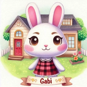 #156  Amiibo Karte für Animal Crossing Gabi Nintendo Switch Nfc Karte - Bild 1 von 2