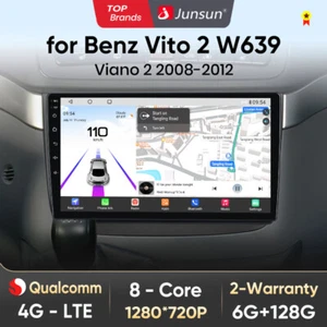 Android13 Autoradio Für Mercedes-Benz Vito Viano W639 2004-2014 Carplay GPS DAB+ - Bild 1 von 15