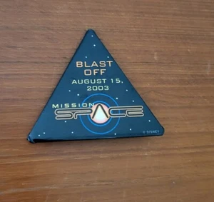 Pin triángulo Disney Mission Space Blast Off 2003 - Imagen 1 de 4