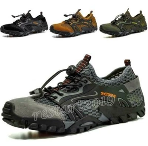 Zapatos deportivos para hombre de talla grande senderismo al aire libre atlético informal antideslizantes D - Imagen 1 de 15