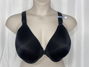 Ambrielle Everyday leicht gefütterter BH 40DD schwarz Satin Bügel gefüttert Neu - Bild 1 von 13